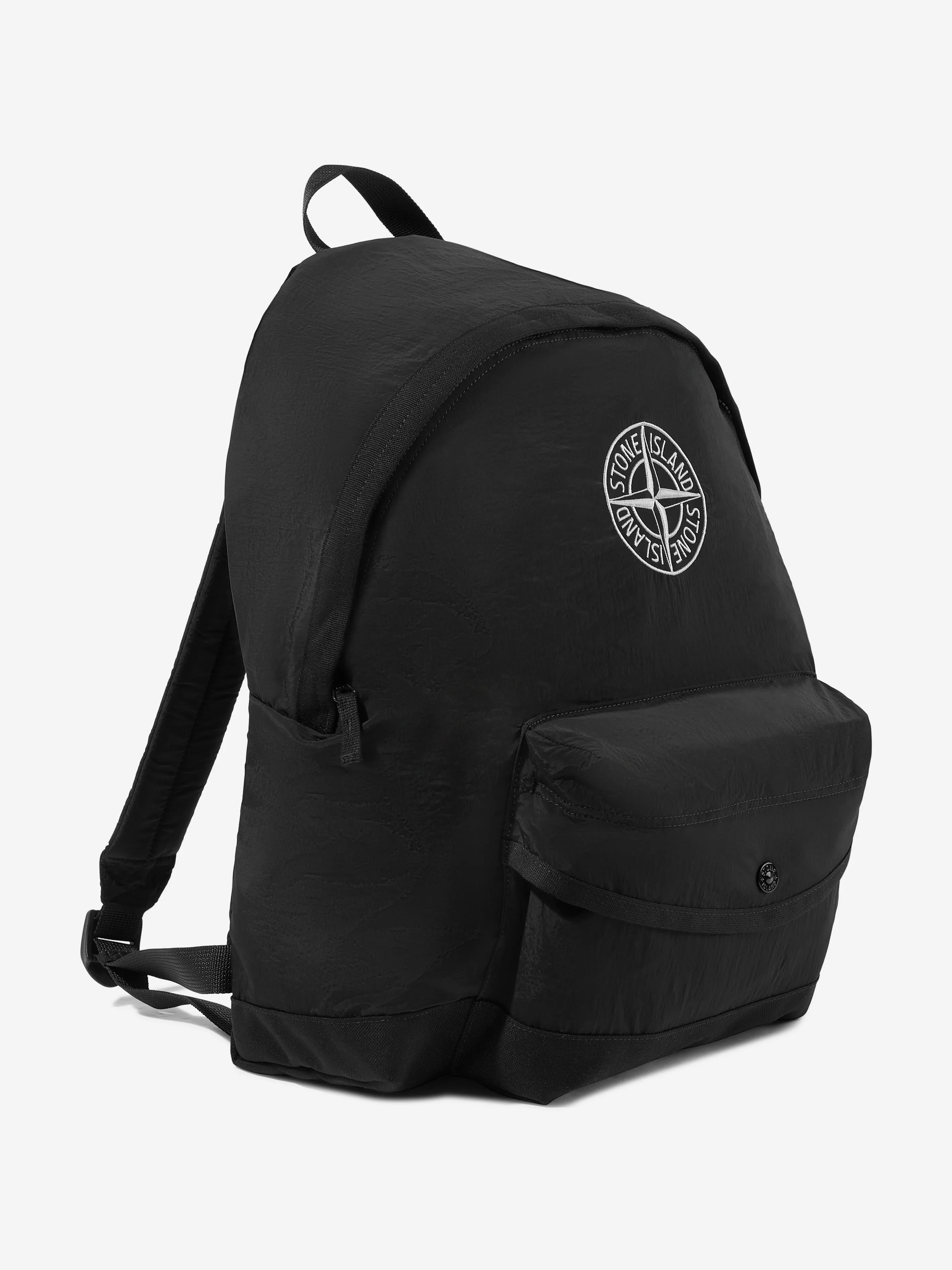 Boys Compass Logo Backpack in Black (44.5cm)