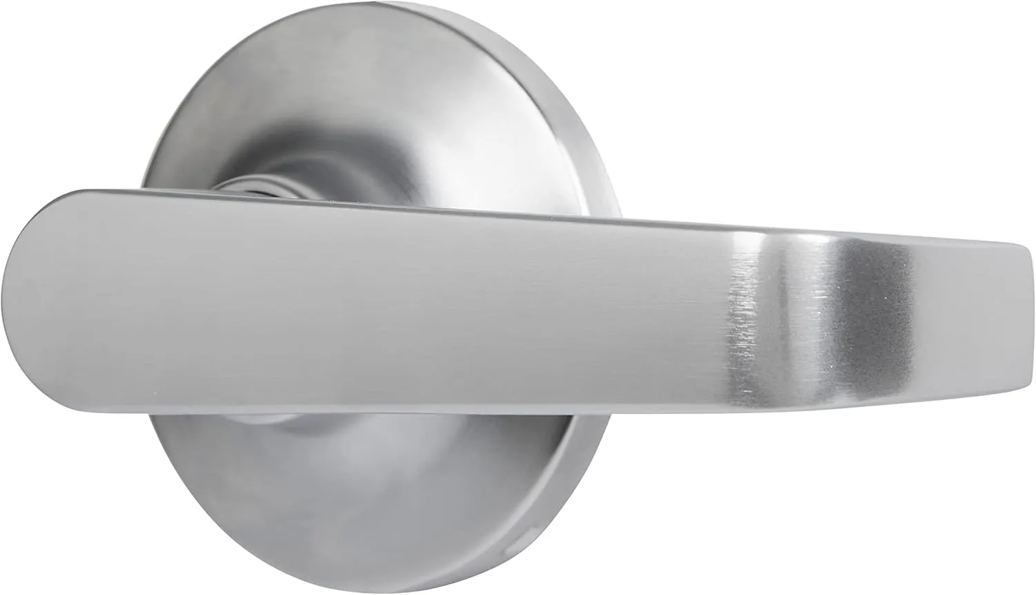 BRINKS Commercial - 4-Pack Light Duty Keyed Door Entry Storeroom Lever, Satin Chrome Finish - Meets ANSI Grade 2 Standards and is ADA Compliant