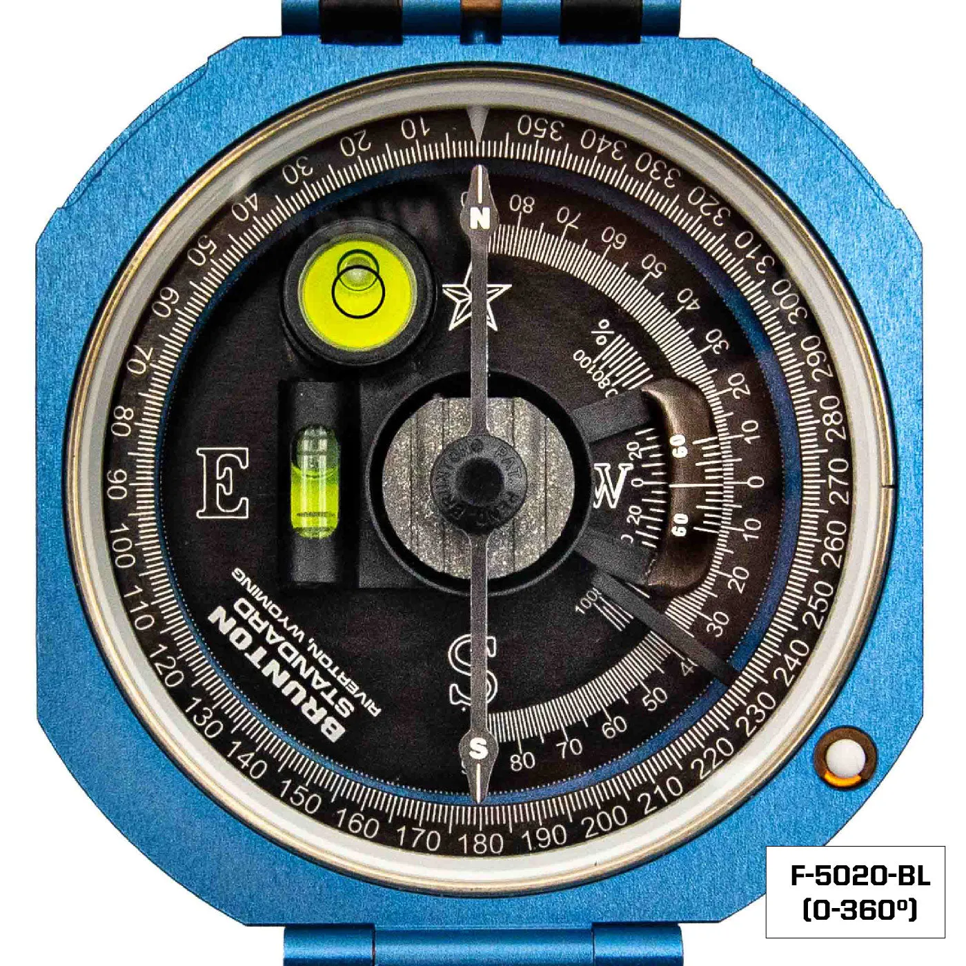 Brunton Standard Transit Compass - Blue