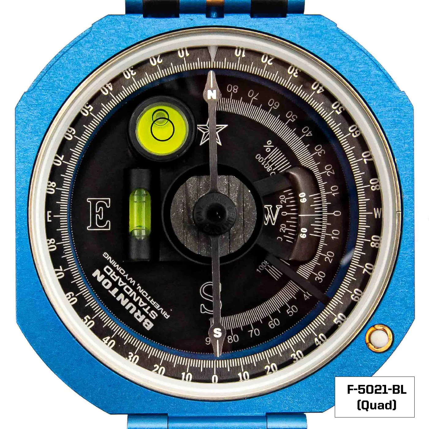 Brunton Standard Transit Compass - Blue