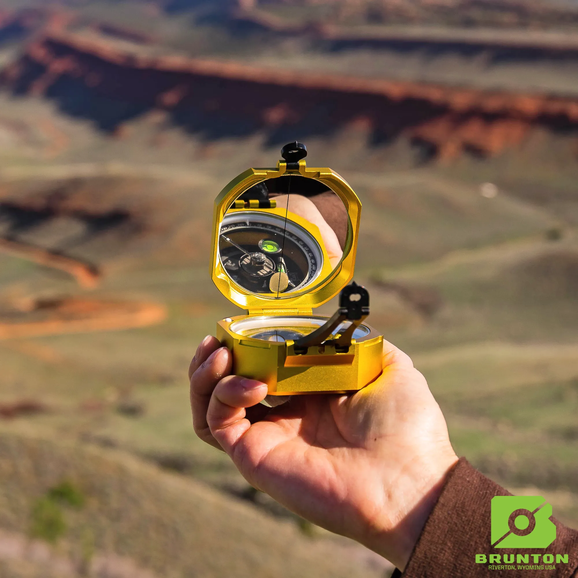 Brunton Standard Transit Compass - Gold