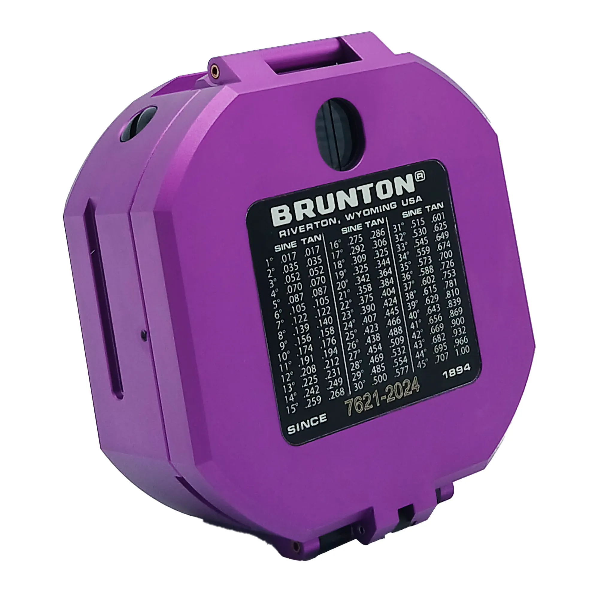 Brunton Standard Transit Compass - Paleo Purple
