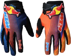 Bull Non-Slip MTB Motorcycle Biking Cycling Gloves Full Finger Off-Road Racing Gloves for Men Women & Mountaineering