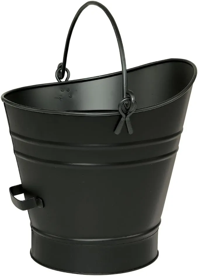 C-65 Coal Hod/Pellet Bucket, Small, Black