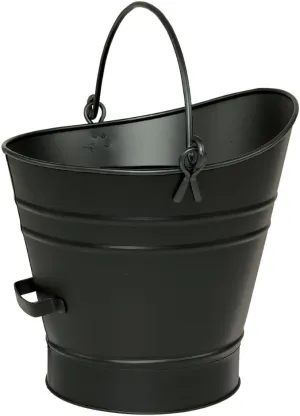 C-65 Coal Hod/Pellet Bucket, Small, Black