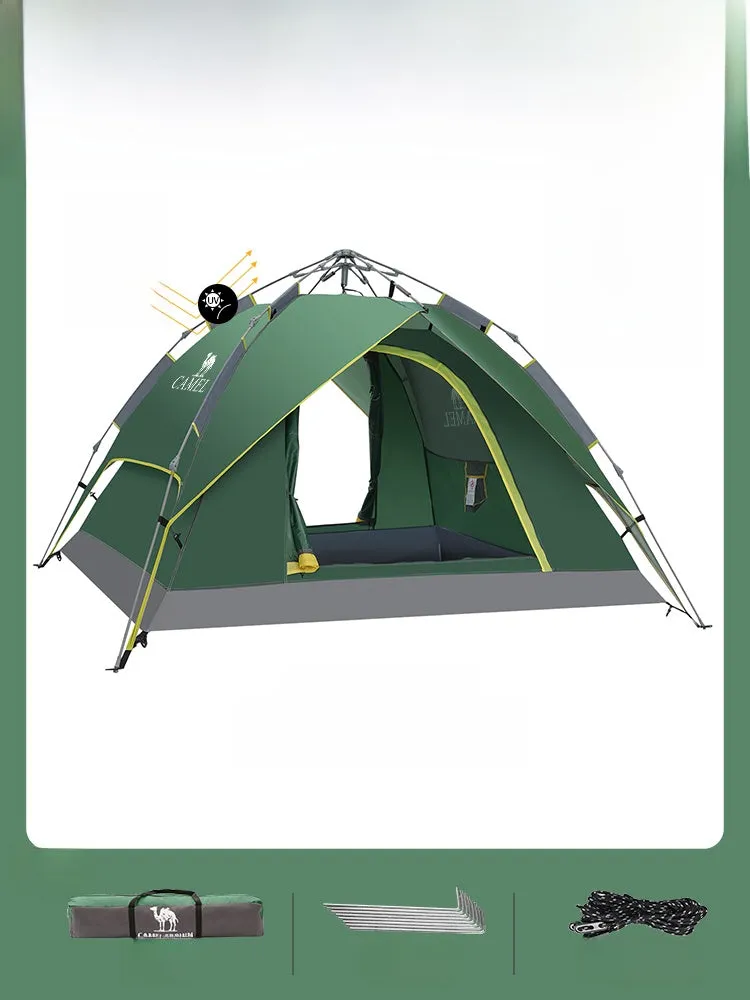 Camel Camping Super sale Tent Portable Spring deal - Rain-Proof Automatic