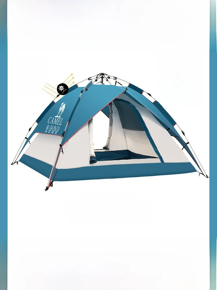 Camel Camping Super sale Tent Portable Spring deal - Rain-Proof Automatic