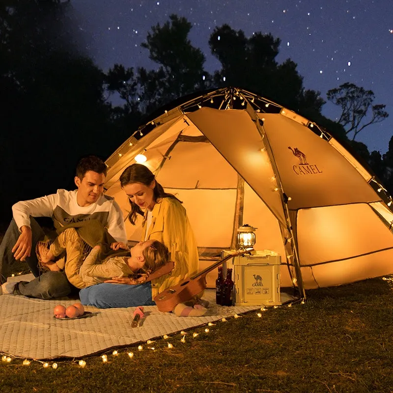 Camel Camping Super sale Tent Portable Spring deal - Rain-Proof Automatic