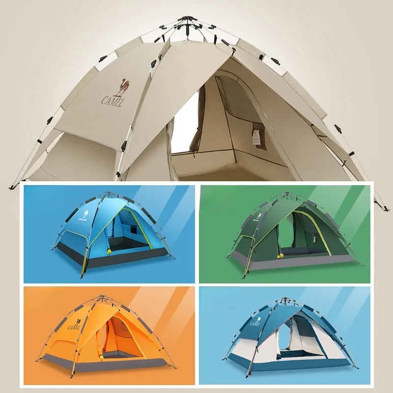 Camel Camping Super sale Tent Portable Spring deal - Rain-Proof Automatic