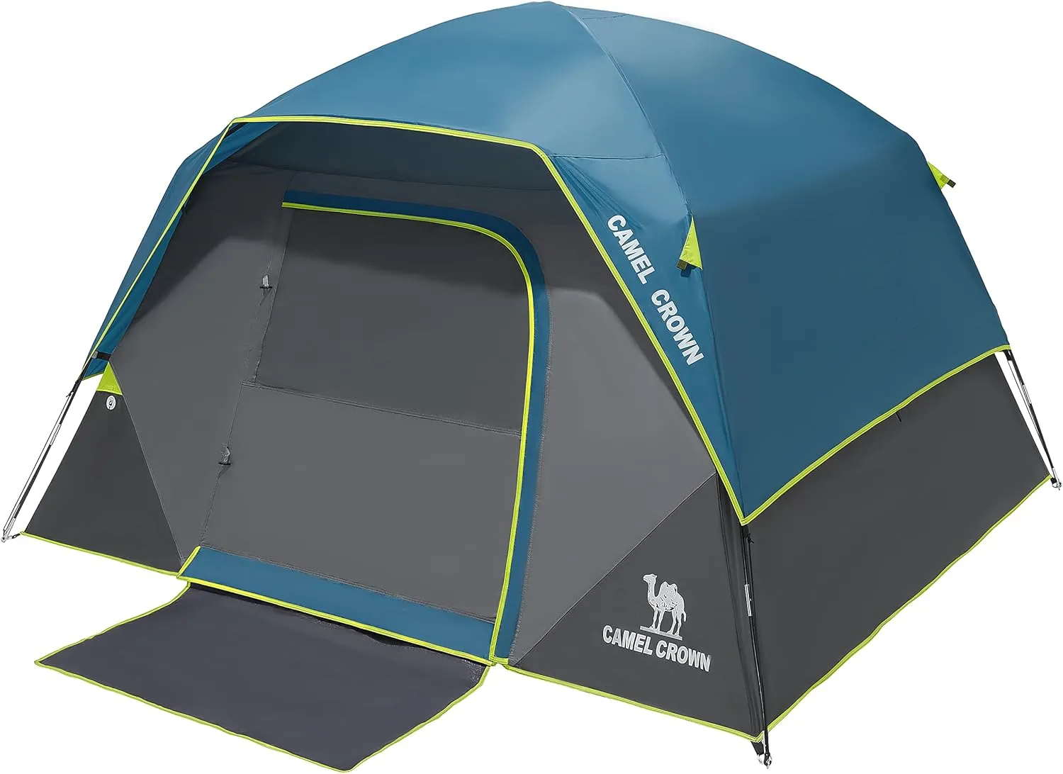 CAMEL CROWN Tents for Camping 4/8 Person Waterproof Quick Setup Folding Outdoor Backpacking Tents 4 People Family Hiking