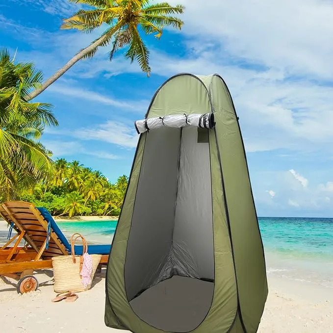 Camping Toilets Portable with Pop up Privacy Tent, X Large Portable Toilet Potty for Adults,2 in 1 Portable Toilet for Adults for RV Camping Travel
