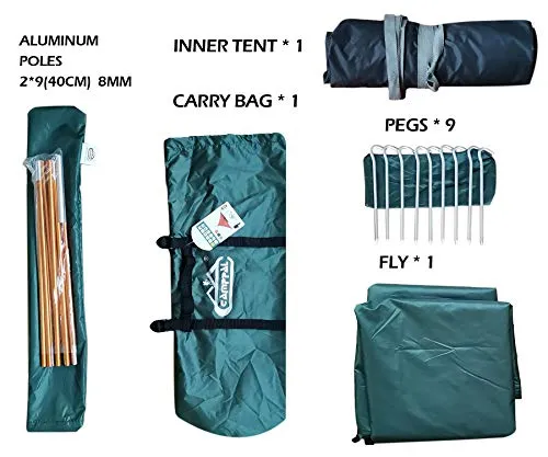 Camppal 1-Person Tent Camping Hiking