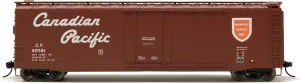 Canadian Pacific Railroad Box Car with Plug Door Running Number #80901 HO Scale Train Rolling Stock HR6636A