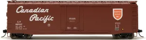 Canadian Pacific Railroad Box Car with Plug Door Running Number #80927 HO Scale Train Rolling Stock HR6636D