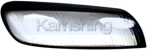 CAPQX Front Headlight Cover Compatible for Volvo C30 2006-2010 Lights Shell Lampshade Head Light Glass Mask Headlamp Lens(Right Side)