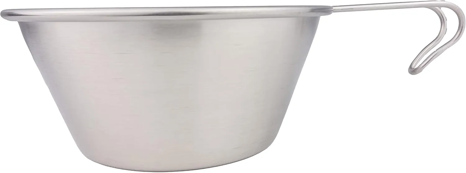 Captain Stag UH-49 Sierra Cup, Stainless Steel, Large, 20.2 fl oz (630 ml), Spiral Finish, Stainless Steel, Made in Japan, Tsubamesanjo, Silver