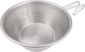 Captain Stag UH-49 Sierra Cup, Stainless Steel, Large, 20.2 fl oz (630 ml), Spiral Finish, Stainless Steel, Made in Japan, Tsubamesanjo, Silver