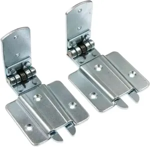 Carbon Steel Self-Closing Rebound Hinge Push Spring Hinge for Invisible Door Aisle Door Fire Door 1Pcs