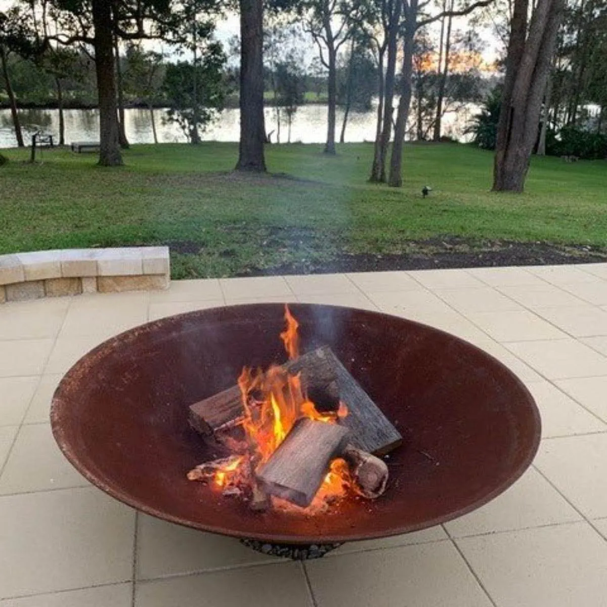 Cauldron Cast Iron Fire Pit - 100cm