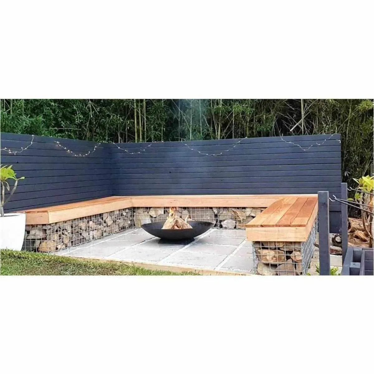 Cauldron Cast Iron Fire Pit - 100cm