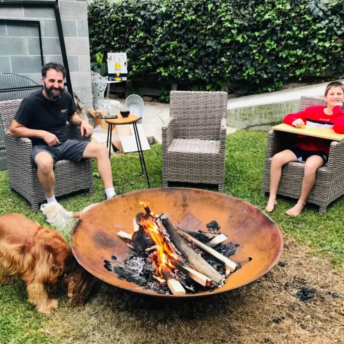 Cauldron Cast Iron Fire Pit -120cm