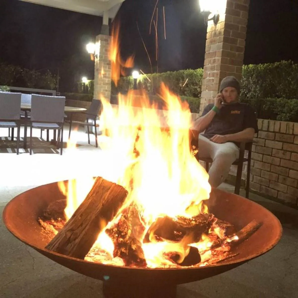 Cauldron Cast Iron Fire Pit -120cm