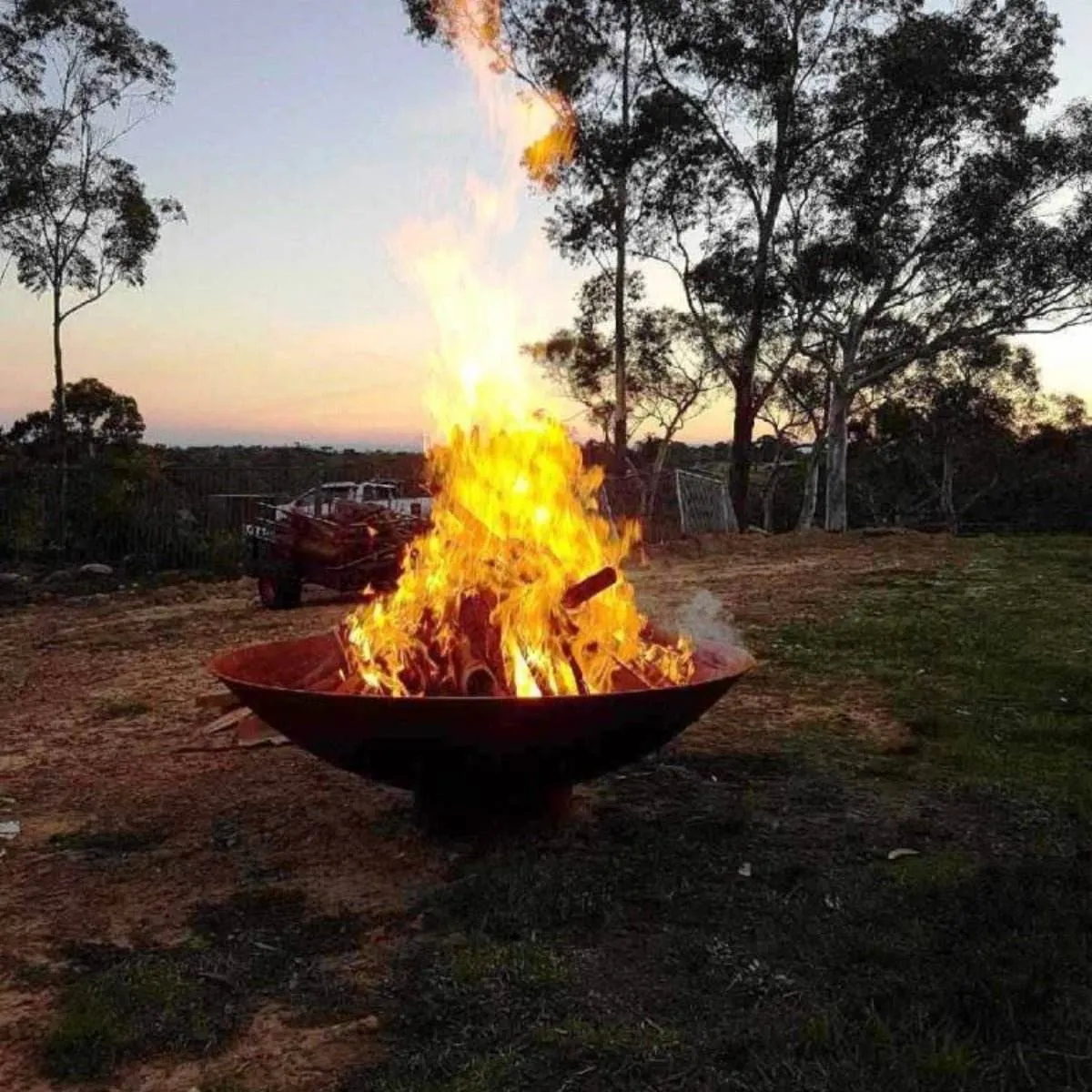 Cauldron Cast Iron Fire Pit -120cm