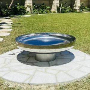 Cauldron Stainless Steel Fire Pit - 100cm
