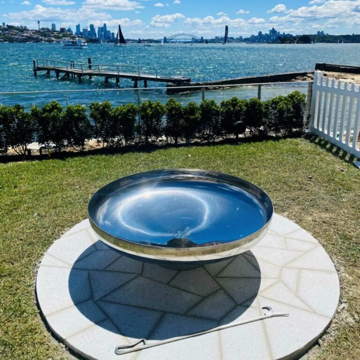 Cauldron Stainless Steel Fire Pit - 100cm