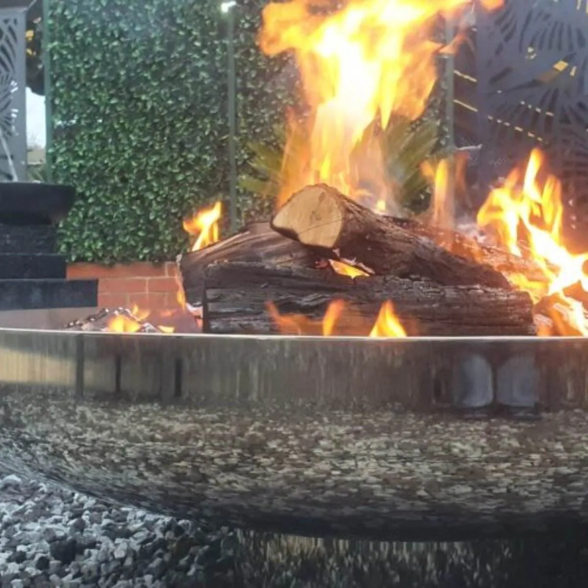 Cauldron Stainless Steel Fire Pit - 100cm