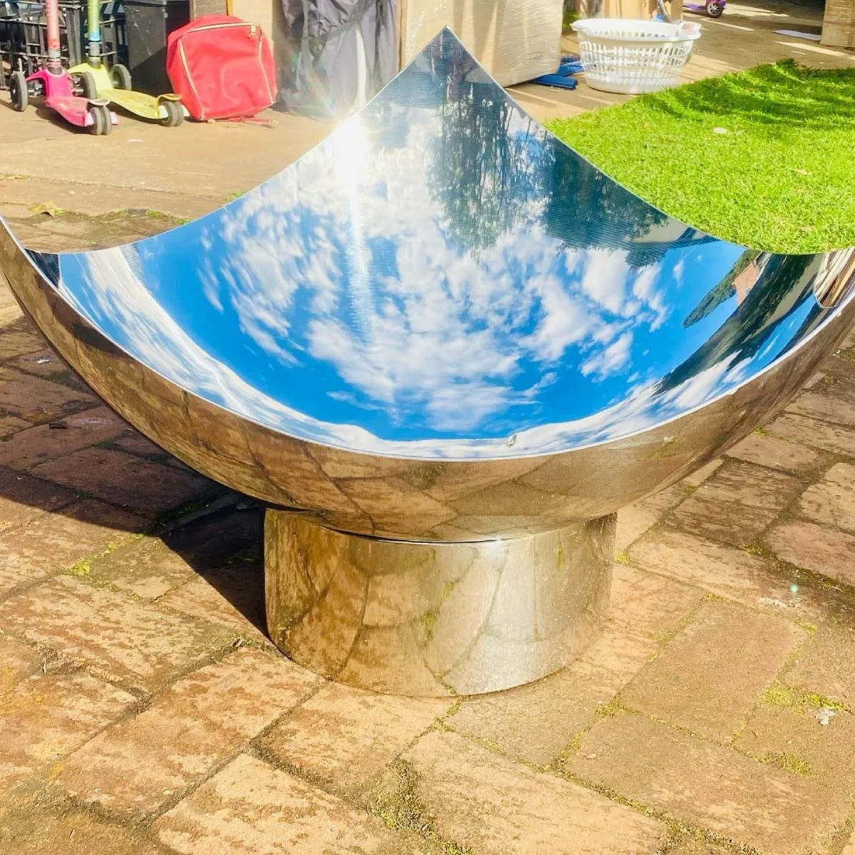 Chalice Stainless Steel Fire Pit