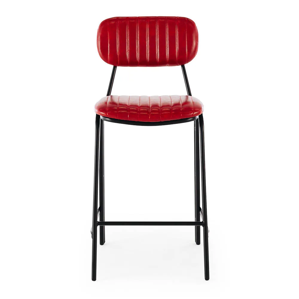 Chevy Bar Stool Red