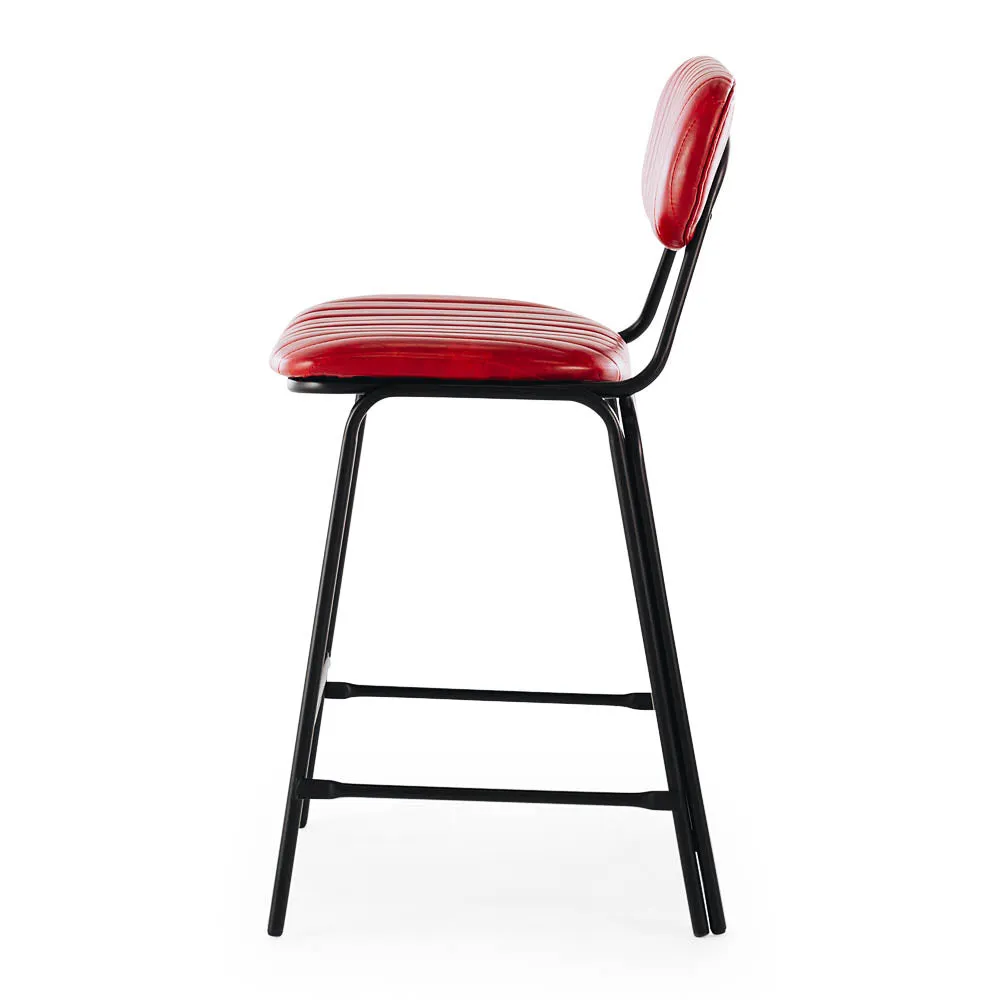 Chevy Bar Stool Red