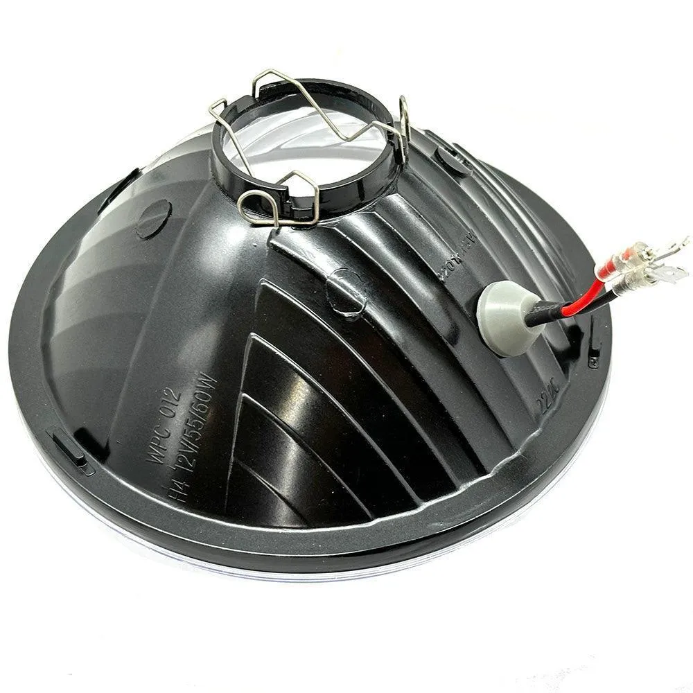 Clear Lens 7" Replacement Light Unit With Side Light
