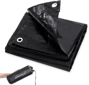 Clostnature Tent Footprint for Camping - Waterproof Camping Tarp, Heavy Duty Ground Sheet, Lightweight Tent Tarp with Carry Bag, Multipurpose Outdoor Floor Mat for Hiking, Backpacking, Hammock, Picnic