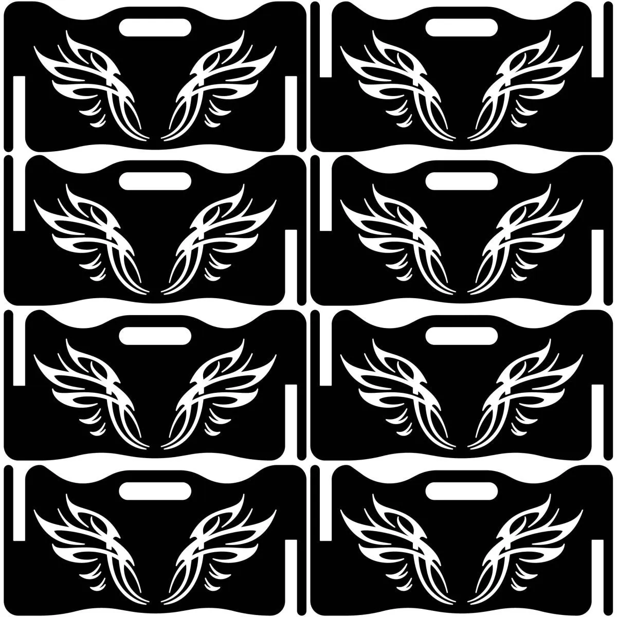 Collapsible Adjustable Fire Pit Ornaments Wing DXF Files Cut Ready for CNC