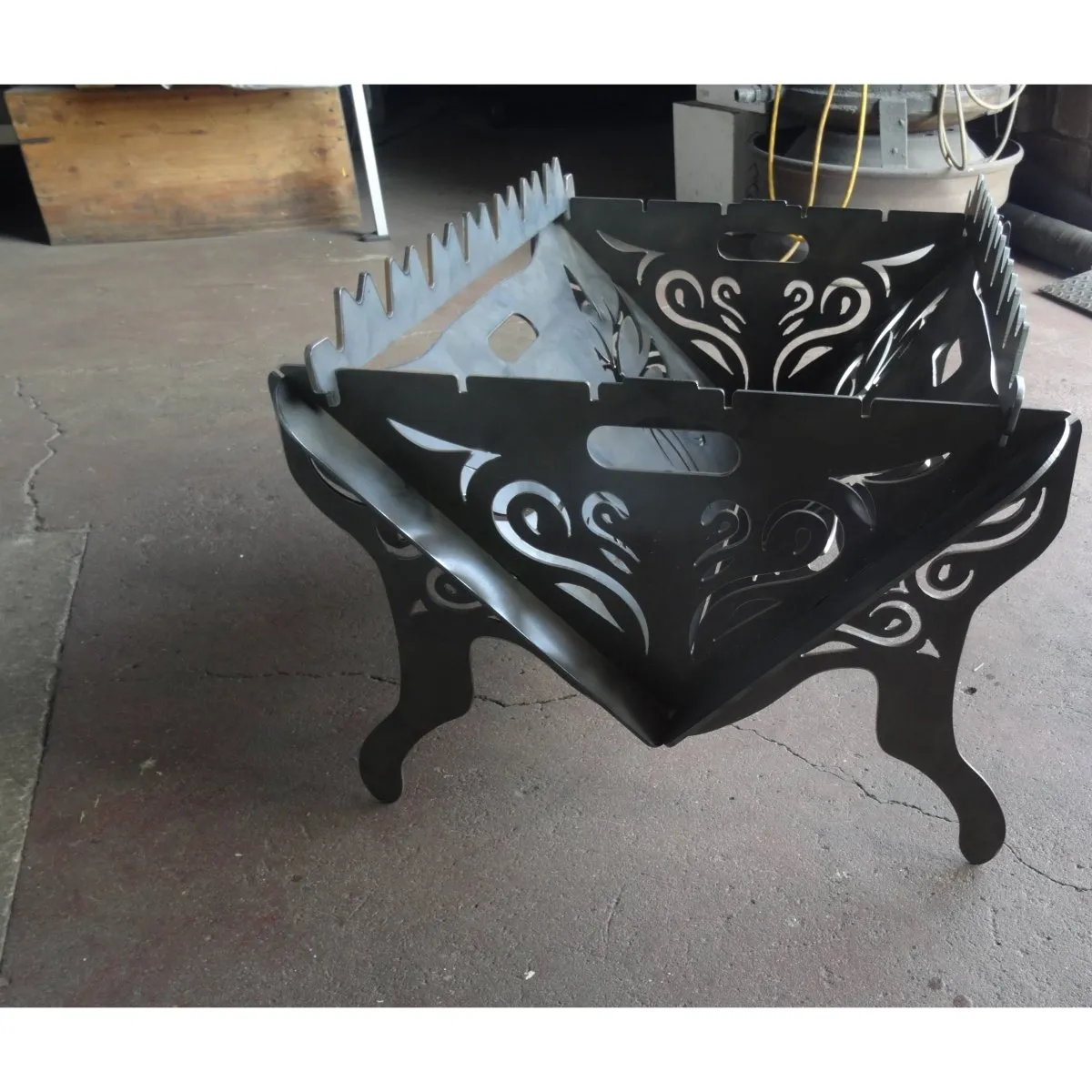 Collapsible Fire Pit DXF for CNC | Plain Solo Stove