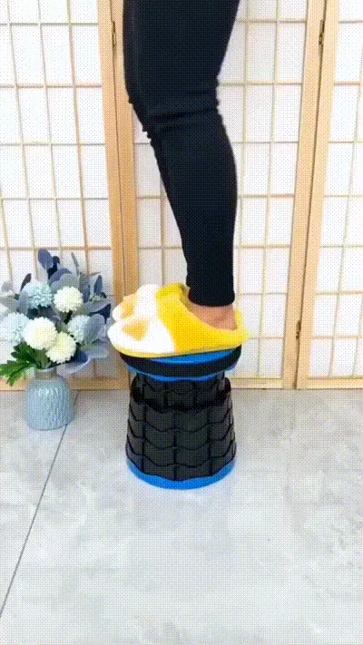 CompactSeat™ - Portable Collapsible Folding Stool
