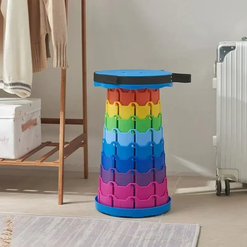 CompactSeat™ - Portable Collapsible Folding Stool