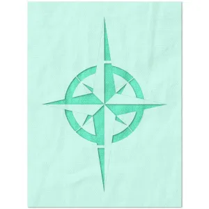 Compass Rose Stencil