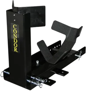 Condor Motorcycle Trailer-Only Chock/Simple Chock for Wheel Chock or Trailer Stand (SC-2000)