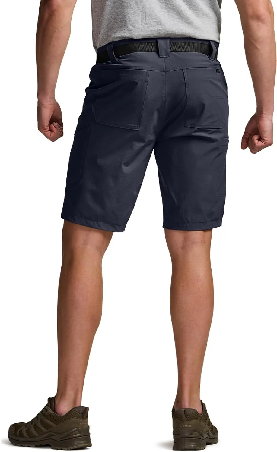 CQR Men’s Quick-Dry Stretch Hiking Cargo Shorts – Lightweight Water-Resistant Tactical Casual, Golf & Outdoor with Pockets