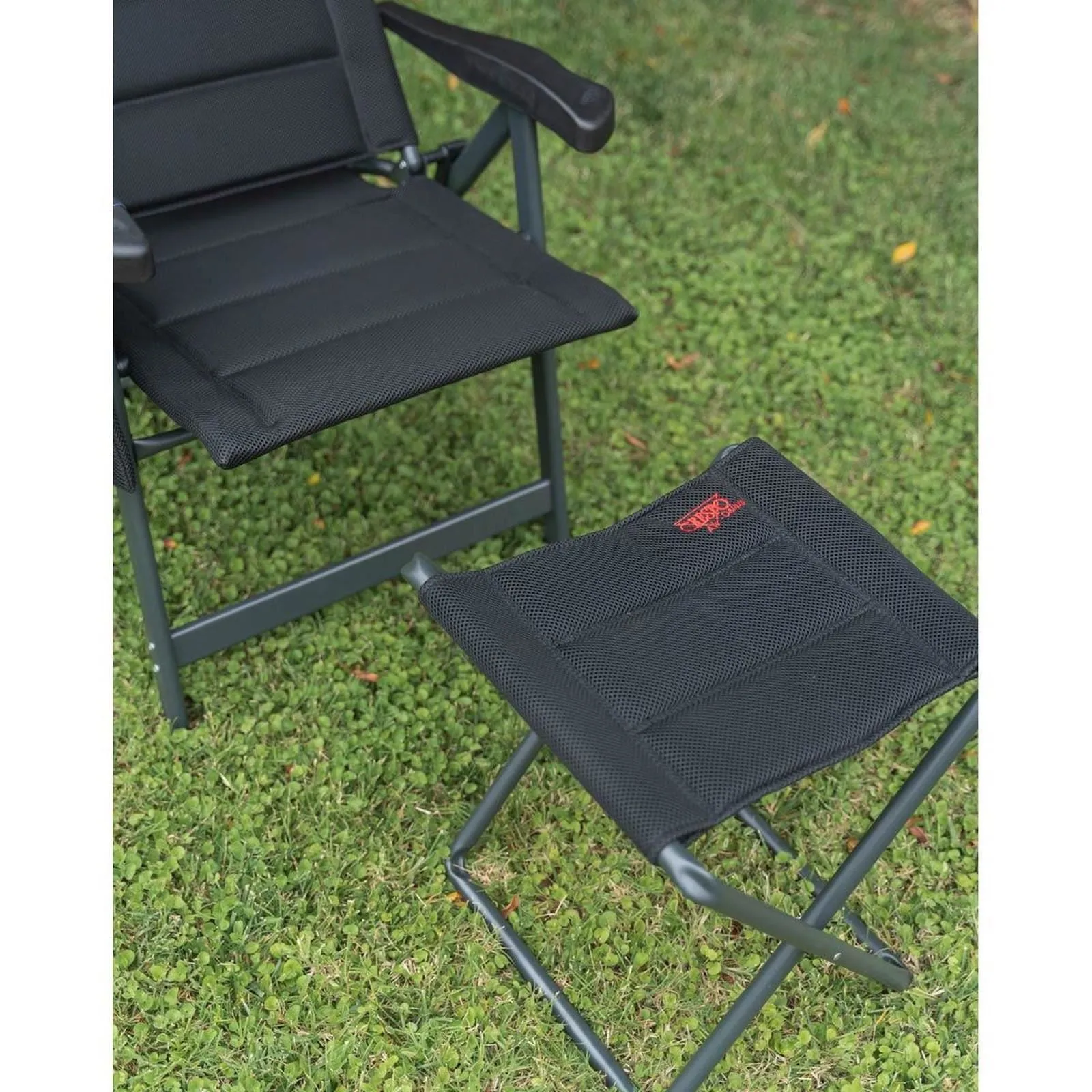 Crespo Stool/Footrest AP/302 Air Deluxe Black