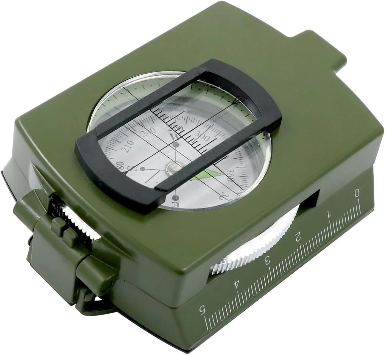 CSCDD High Precision American Compass Army Green Compass North Compass Outdoor