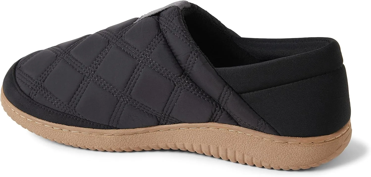 Dearfoams Men's River Nylon Closed Back Indoor/Outdoor Memory Foam Energy Return Slipper