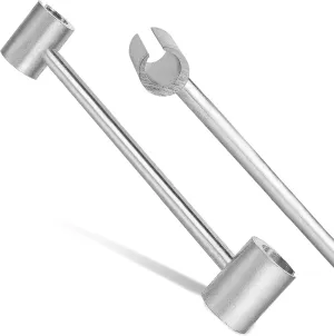 Door Hinge Adjustment Tool, 14-19mm Hinges Gap Adjusting Wrench, Heavy Duty Door Hinge Repair Tool for Residential，Fire, Security, Cleanroom Doors, Ergonomic Design for Easy Repair