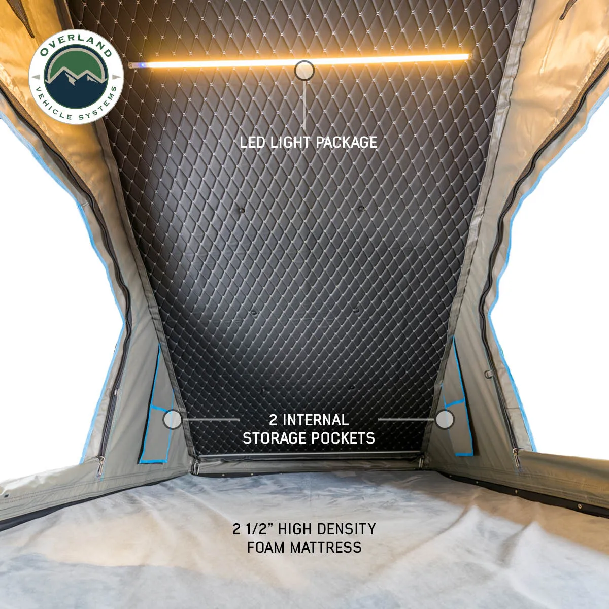 Downs, Fraud-free Tie Secure MagPak Jeep & Lights, Gladiator Rear Panel, Front Molle Windows Rear Camper - Side W/Tent, - 2019-2024