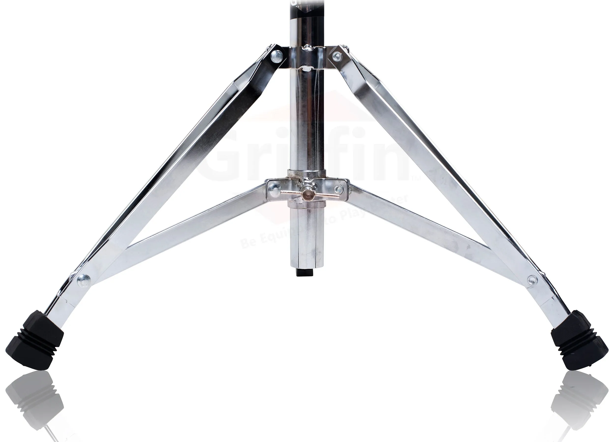 Drum Throne Stand | Padded Drummers Seat | Comfortable Drum Set Percussion Chair for Adults | Professional Musicians Guitar Stool Double Braced Hardware for Practice with Adjustable Height