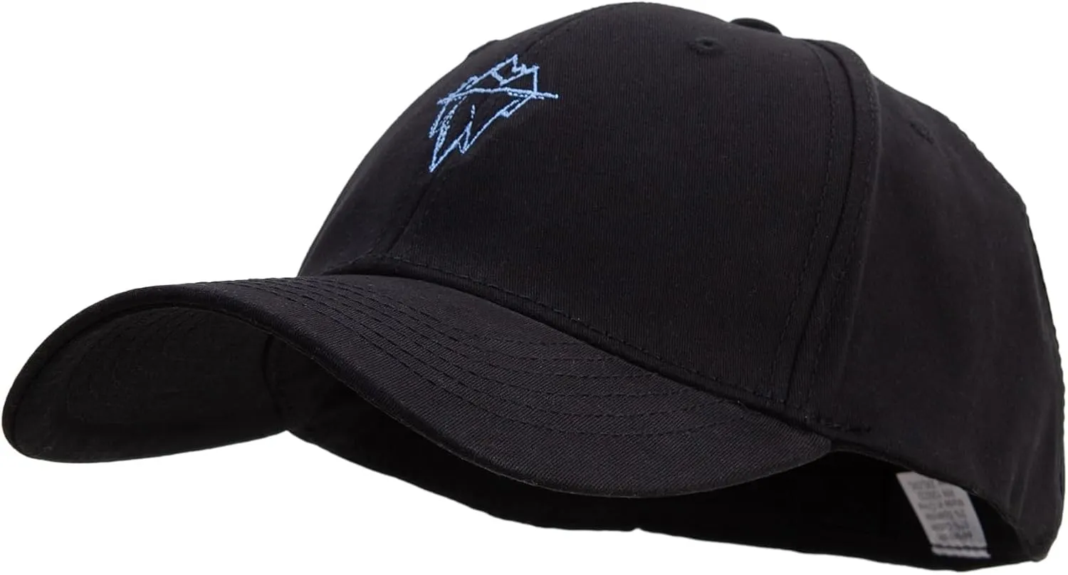 e4Hats.com Linear Iceberg Embroidered Big Size Stretchable Deluxe Fitted Cap