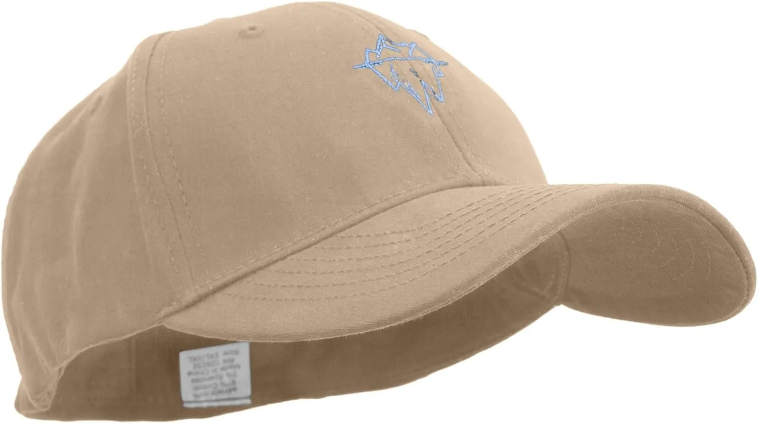 e4Hats.com Linear Iceberg Embroidered Big Size Stretchable Deluxe Fitted Cap